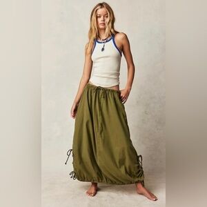 New with tags Free People parachute skirt